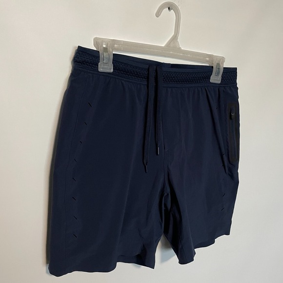 Ten Thousand The Session Shorts Mens Small Blue Athletic Lightweight Lined 7" - Picture 2 of 10